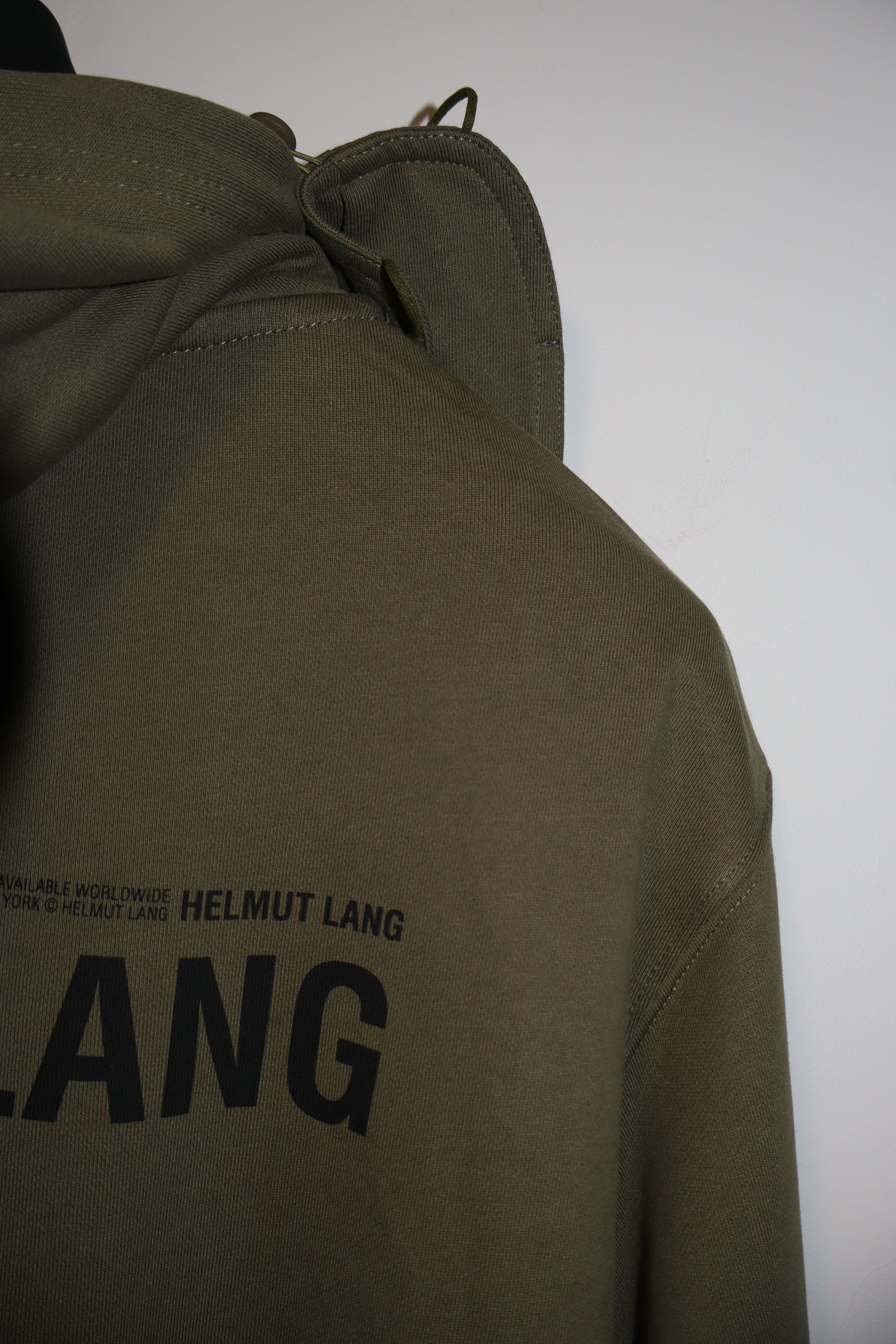 Helmut Lang Logo print mask hoodie Size US L / EU 52-54 / 3 - 12 Thumbnail