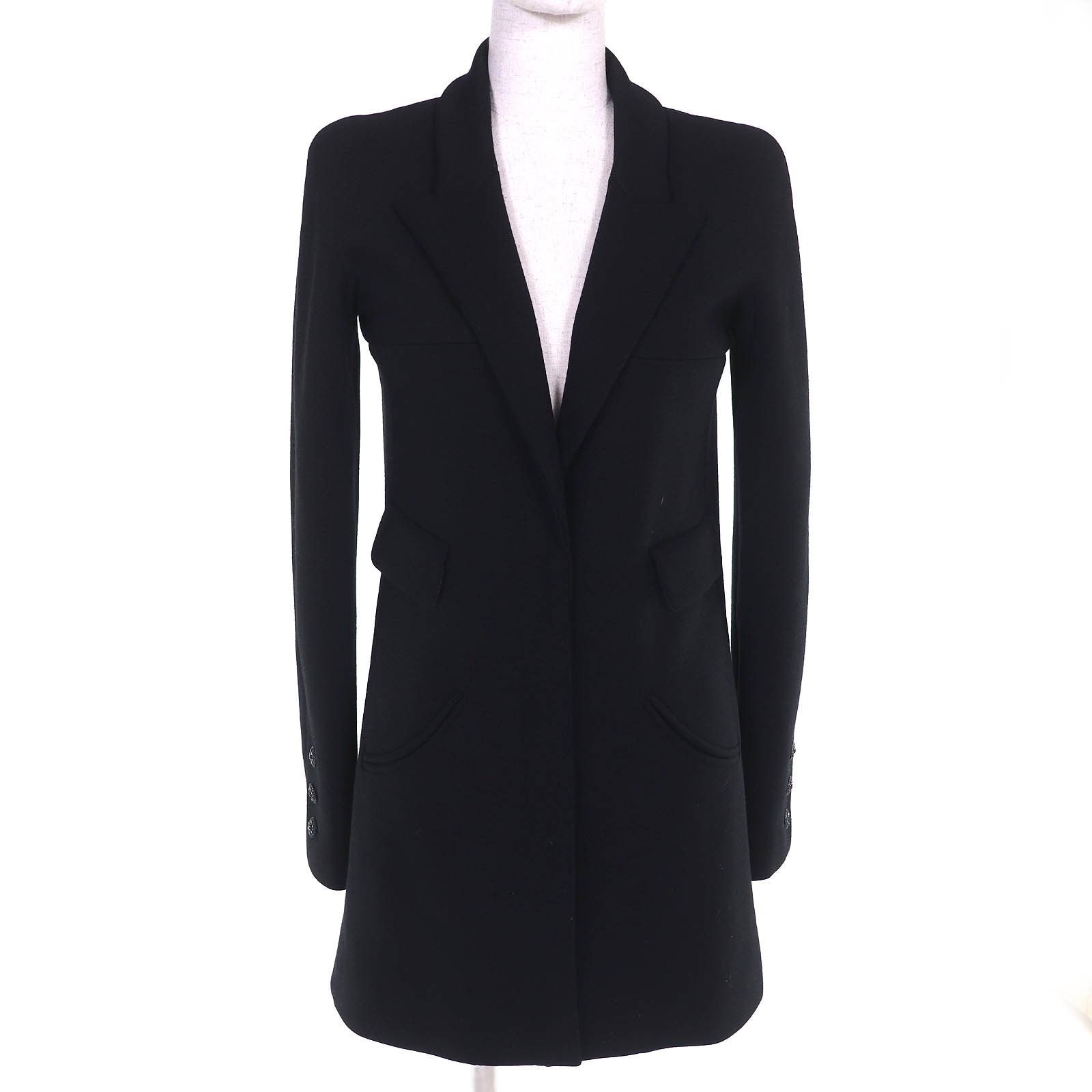 Chanel Chanel CHANEL Wool Coat Textile Outerwear P31269V21533 DUTY FREE for USA Size ONE SIZE - 1 Thumbnail