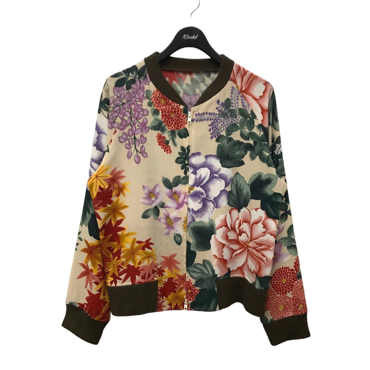 Yohji Yamamoto Flower pattern Japanese pattern blouson FV-J29-873 Size M / US 6-8 / IT 42-44 - 1 Thumbnail