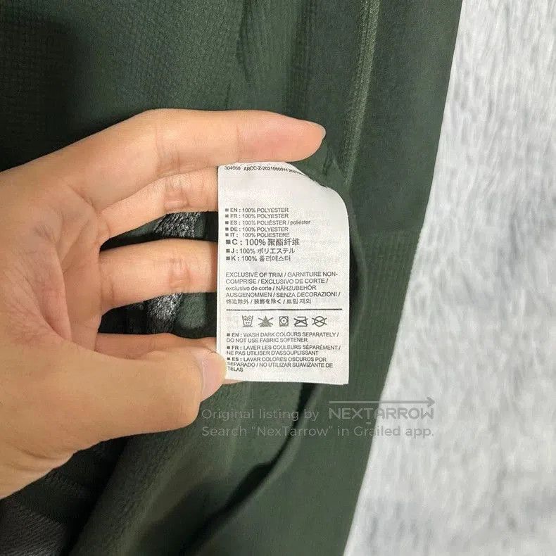 Arc'teryx Arcteryx Delta LT Fleece Jacket Green. Size US S / EU 44-46 / 1 - 7 Thumbnail