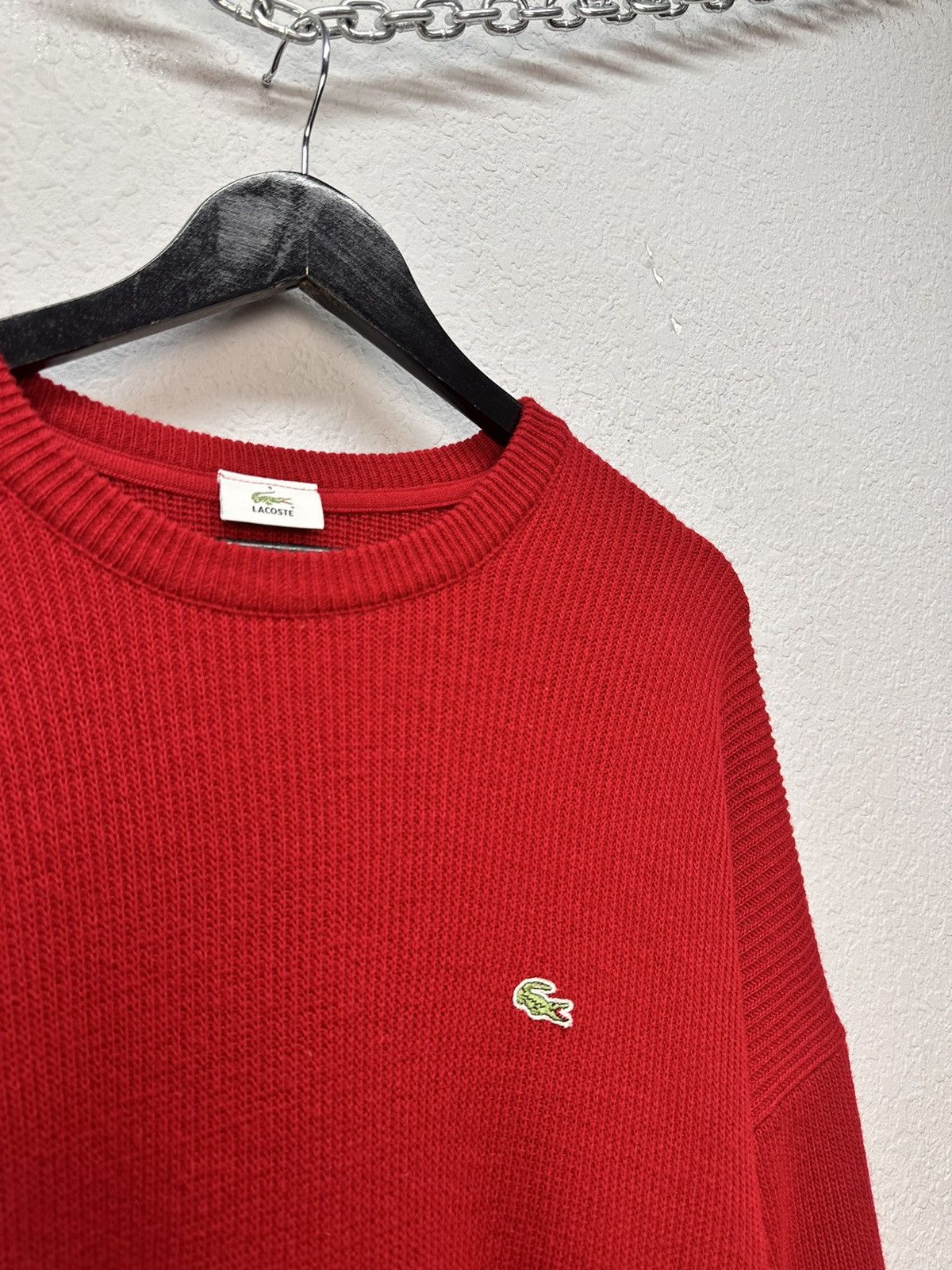 Lacoste Vintage Lacoste Sweater Wool Y2K Diesel Style Ralph Lauren Size US XL / EU 56 / 4 - 5 Thumbnail