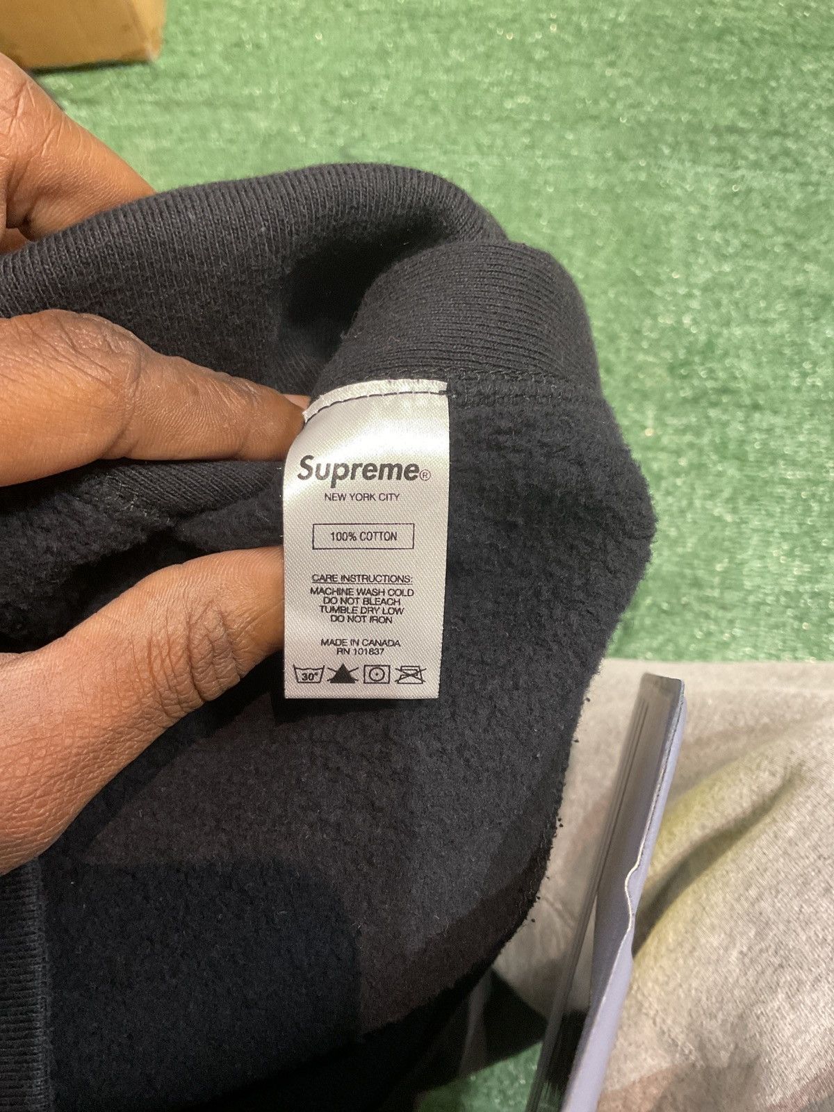 Supreme Supreme Hooded Chenille Sweater Size US L / EU 52-54 / 3 - 4 Thumbnail