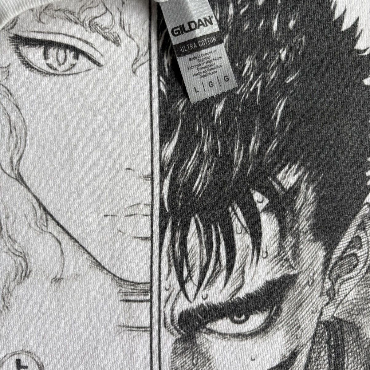 Anime Anime Shirt Berserk: Guts & Griffith by Kentaro Miura Size US L / EU 52-54 / 3 - 3 Thumbnail
