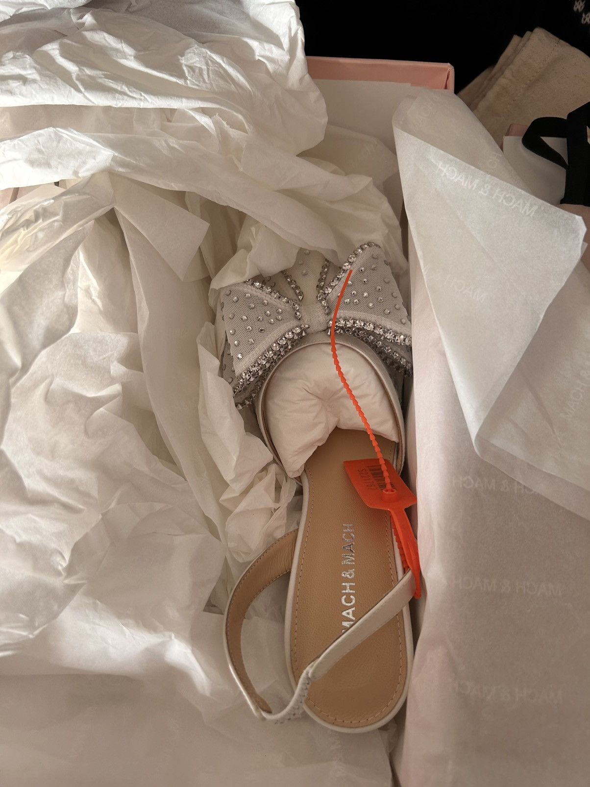 MACH & MACH Mach & Mach Le Cadeau Slingbacks Size US 8 / IT 38 - 9 Thumbnail