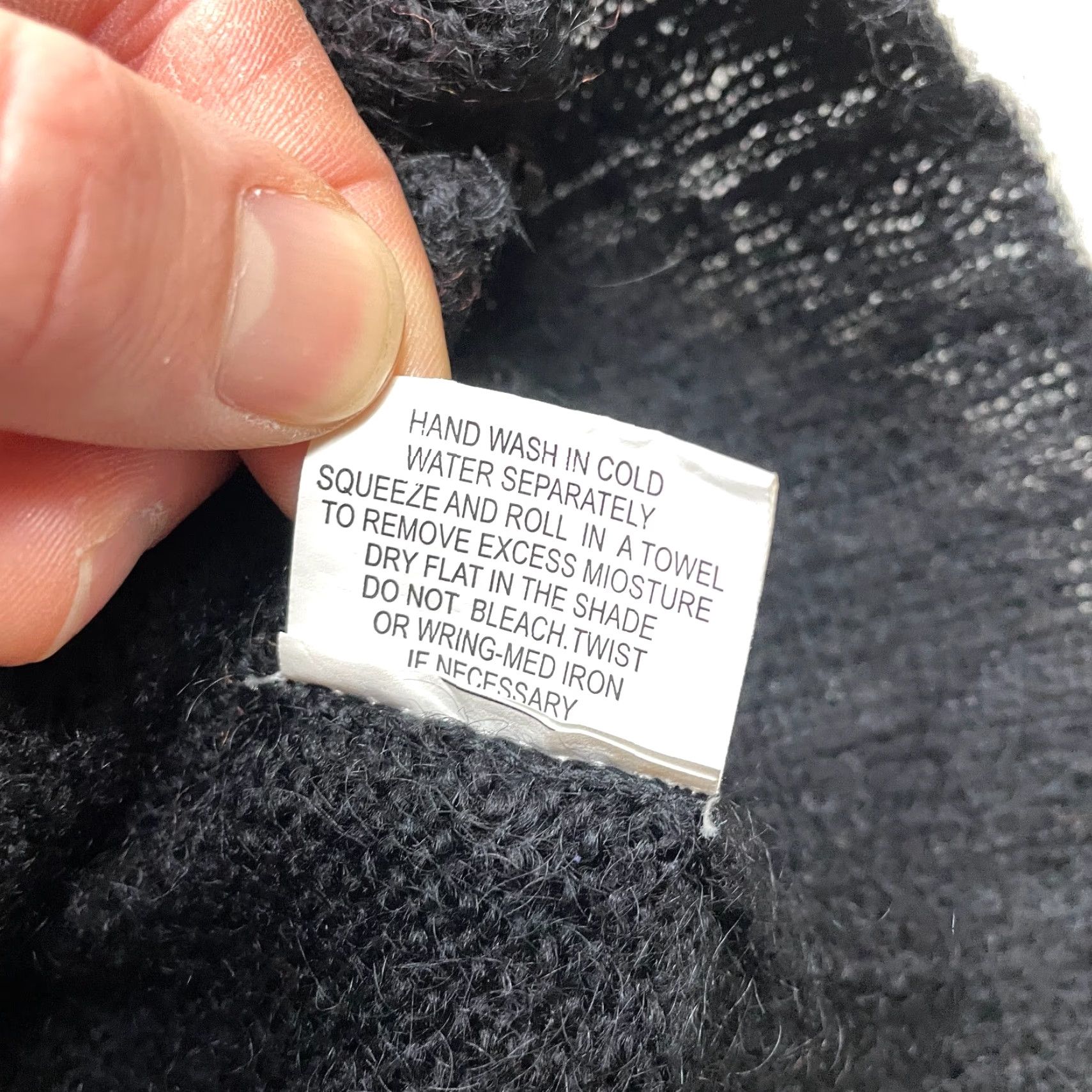 Essentials Essentials by Newport Designed in New Zealand Sweater Womens Medium Black Full Zip Knit Size M / US 6-8 / IT 42-44 - 4 Thumbnail