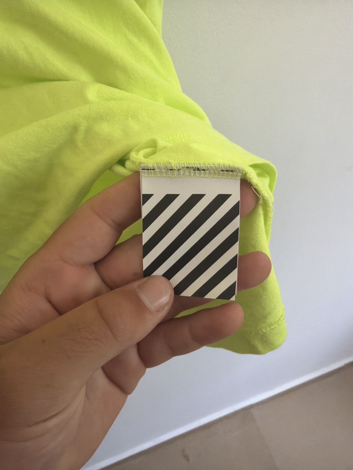 Off-White Off white rationalism yellow TEE Size US M / EU 48-50 / 2 - 11 Thumbnail