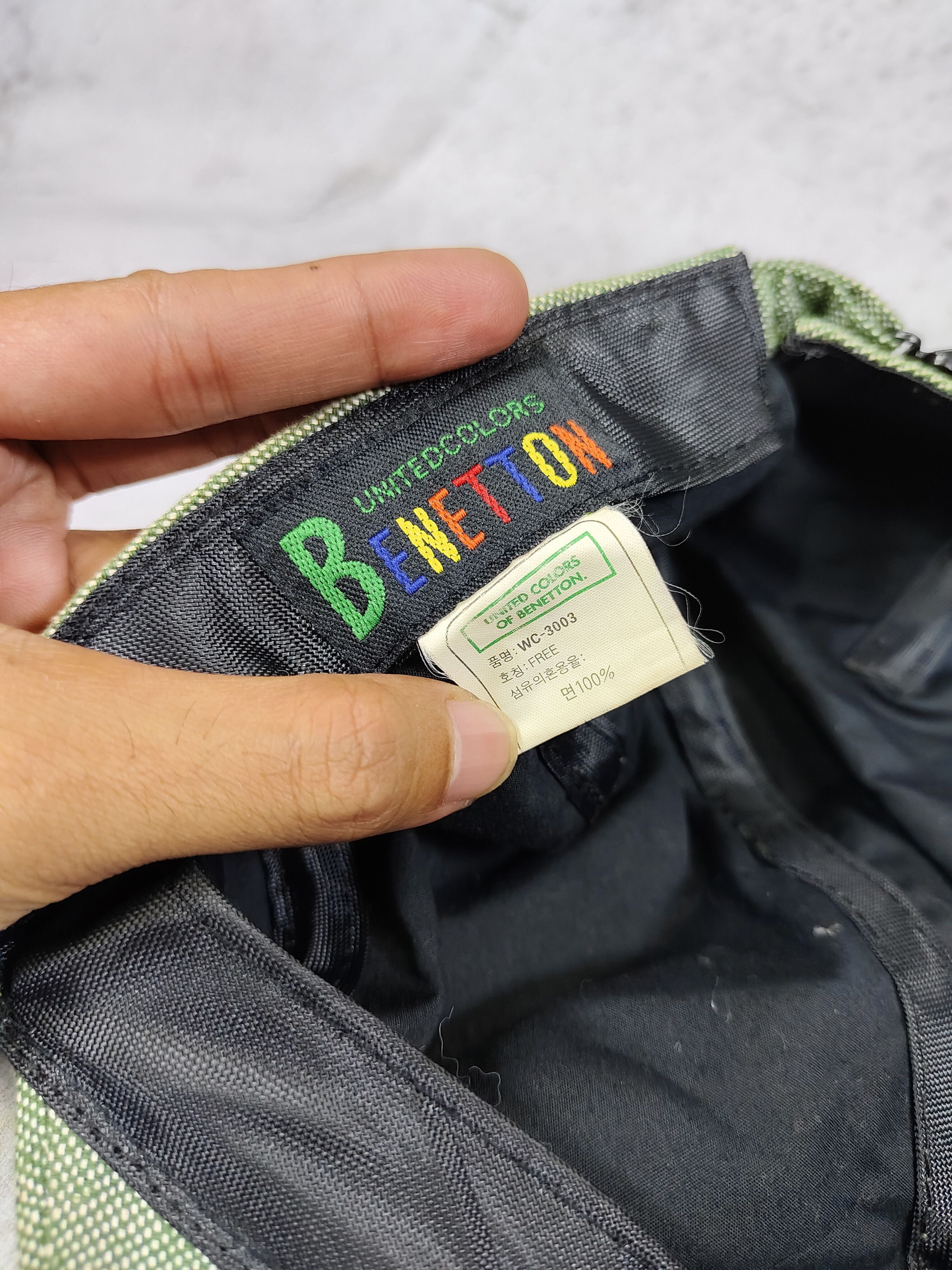 United Colors Of Benetton 90s UCB- Classic Streetwear Embroidered Logo Flat Cap Size ONE SIZE - 7 Thumbnail