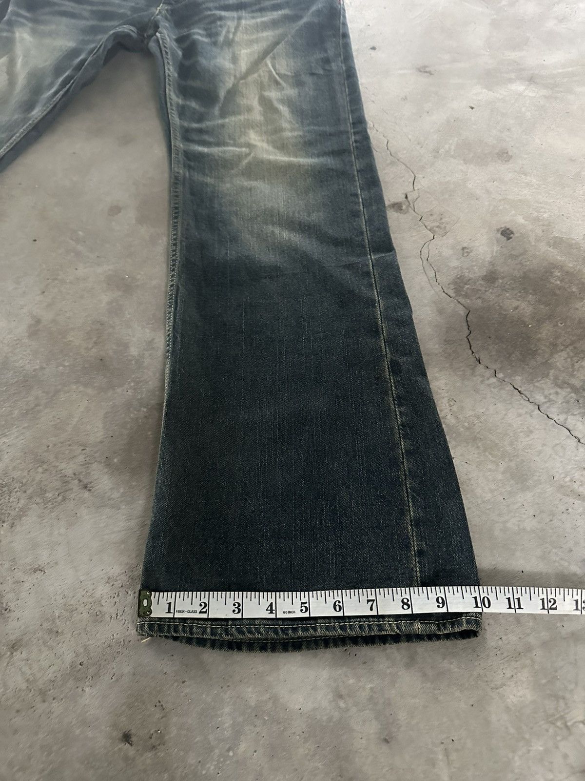 Vintage Vintage piko flare jeans Size US 38 / EU 54 - 7 Thumbnail
