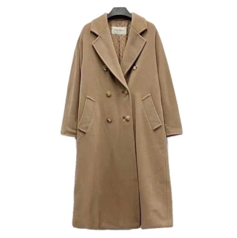 Max Mara MaxMara Beige Wool Women's Coat 0089 Size XXS / US 00 / IT 34 - 1 Thumbnail