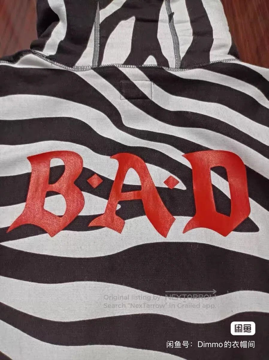 Noah NOAH Zebra Striped Hoodie. Size US L / EU 52-54 / 3 - 7 Thumbnail