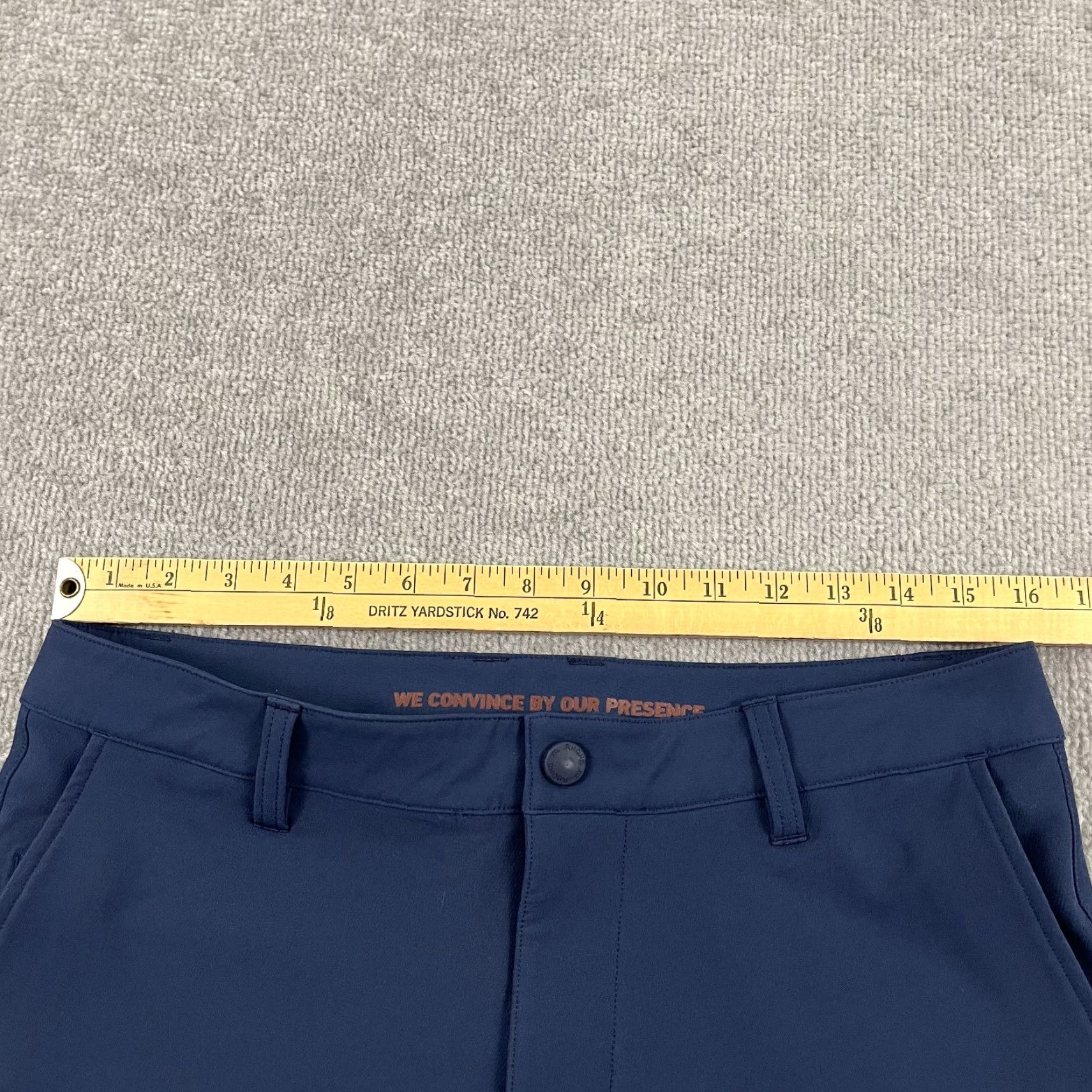 Rhone Rhone Commuter Jogger Pants Mens 30 x 30 Tapered Blue Performance Lifestyle Golf Size US 30 / EU 46 - 4 Thumbnail