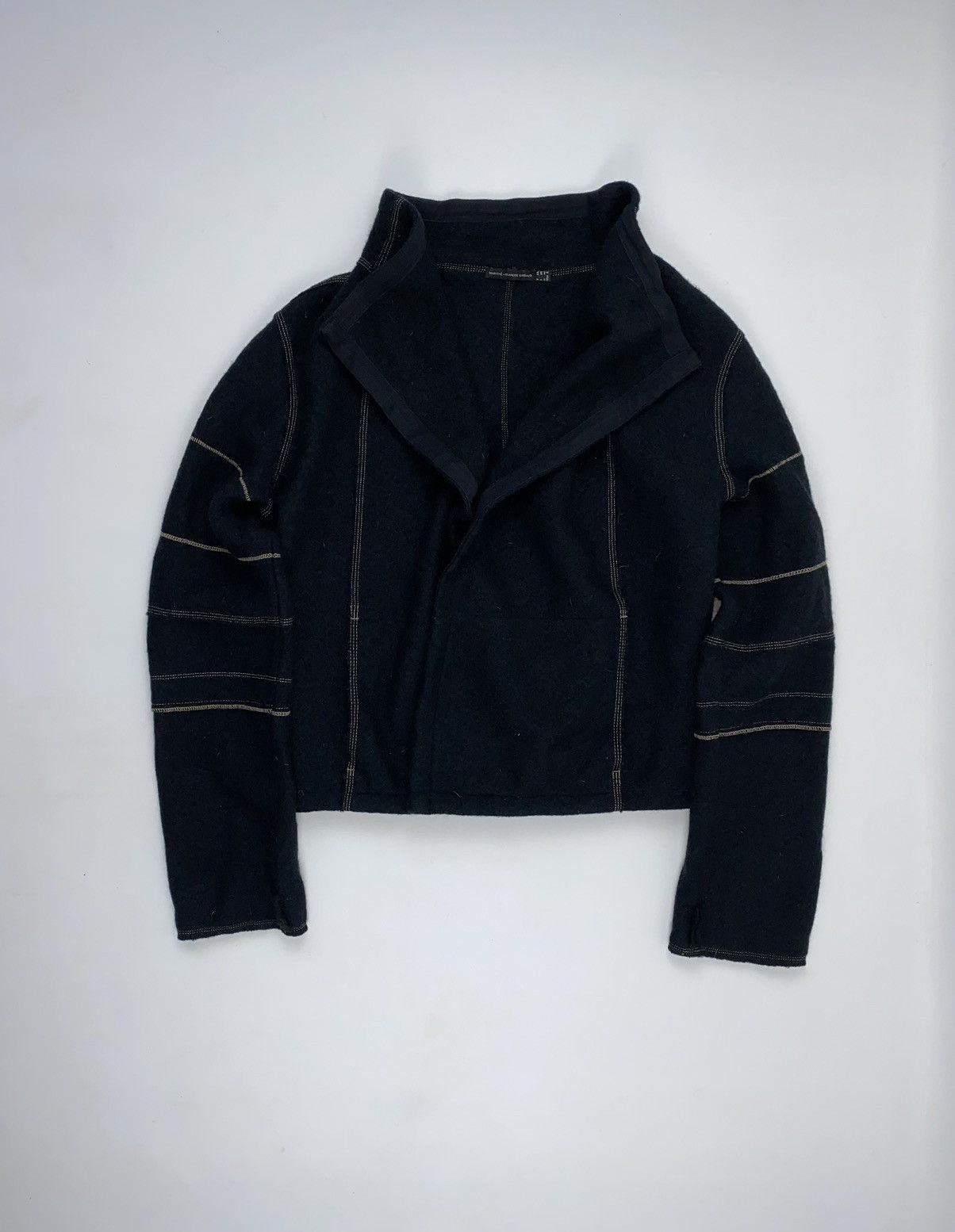 Marithe + Francois Girbaud 🚨 Marithe + Francois Girbaud Cravatatakiller wool jacket Size XL / US 12-14 / IT 48-50 - 1 Thumbnail