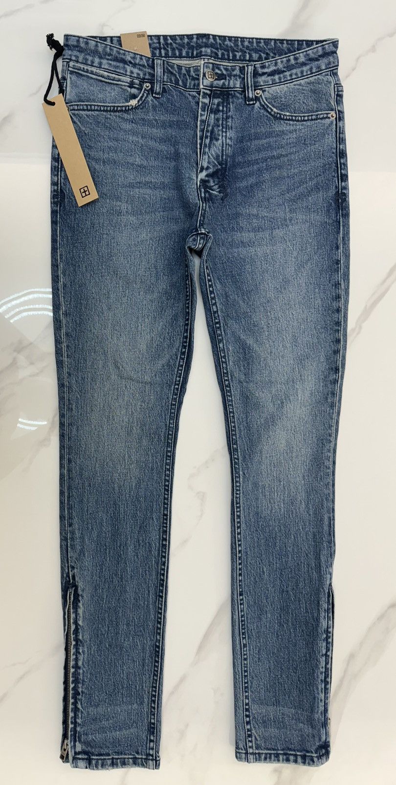 Ksubi Van Winkle Kult side zip skinny fit jeans Size US 32 / EU 48 - 5 Thumbnail