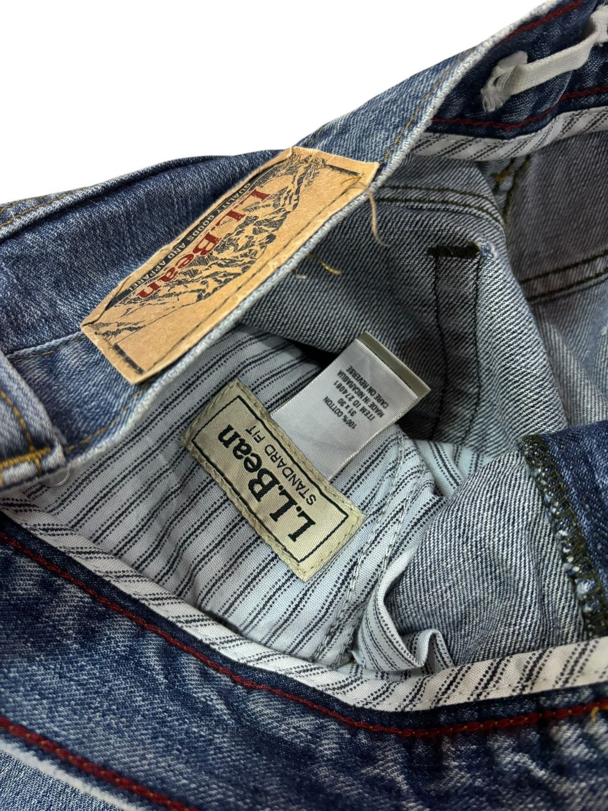 L.L. Bean Vtg L.L.Bean Standard Fit Jeans Size US 31 - 5 Thumbnail