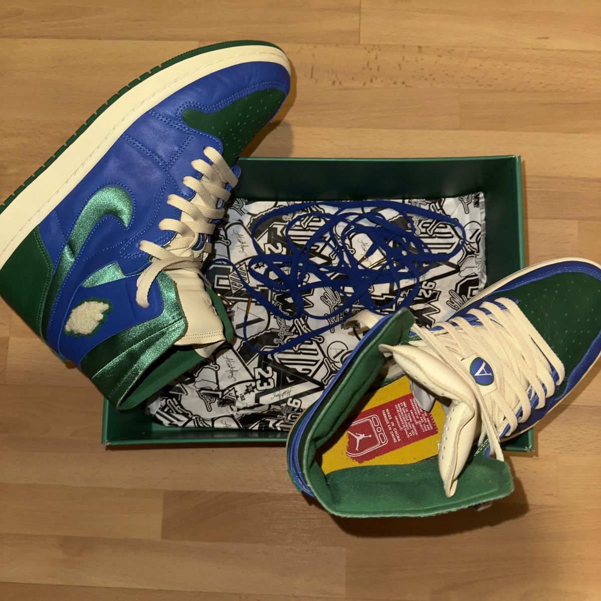 Nike Nike Air Jordan 1 Zoom CMFT SP Aleali May “Califia” Size US 11.5 / EU 44-45 - 12 Thumbnail