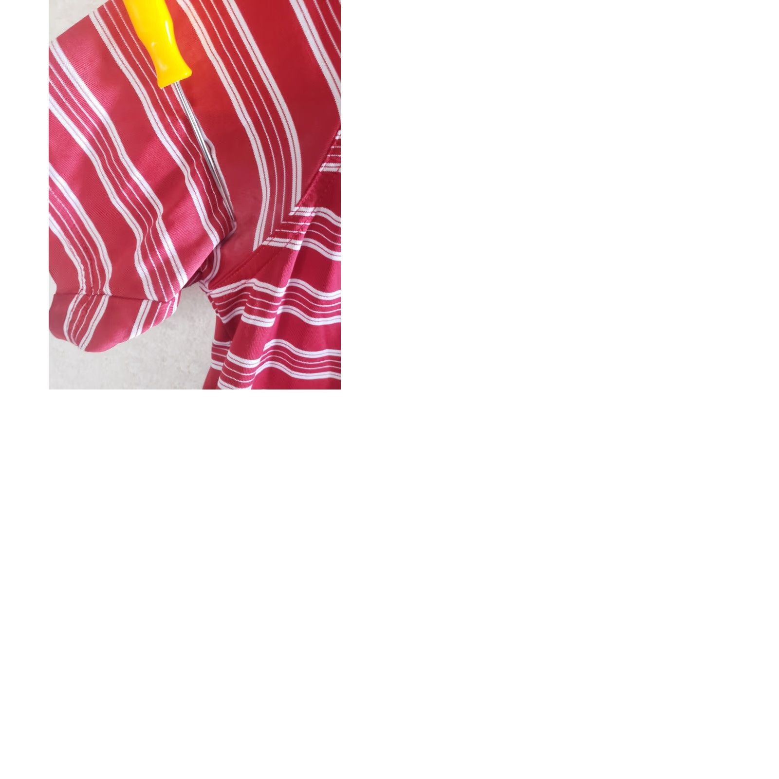 Vintage Ashworth Polo Shirt Red Striped Short Sleeve M Men Golf Pullover Collared Beach Casual Activewear P.. Size US M / EU 48-50 / 2 - 9 Thumbnail