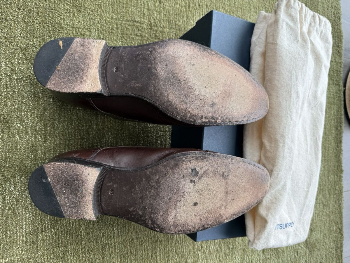 Suitsupply Brown double monk strap dress shoes Size US 13 / EU 46 - 8 Thumbnail