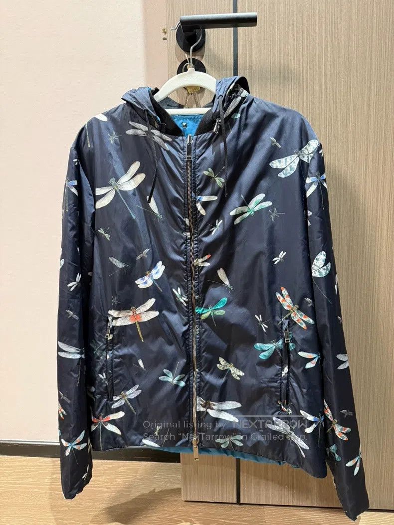 Valentino Valentino Double-zip reversible dragonfly-full printed jac Size US L / EU 52-54 / 3 - 1 Thumbnail