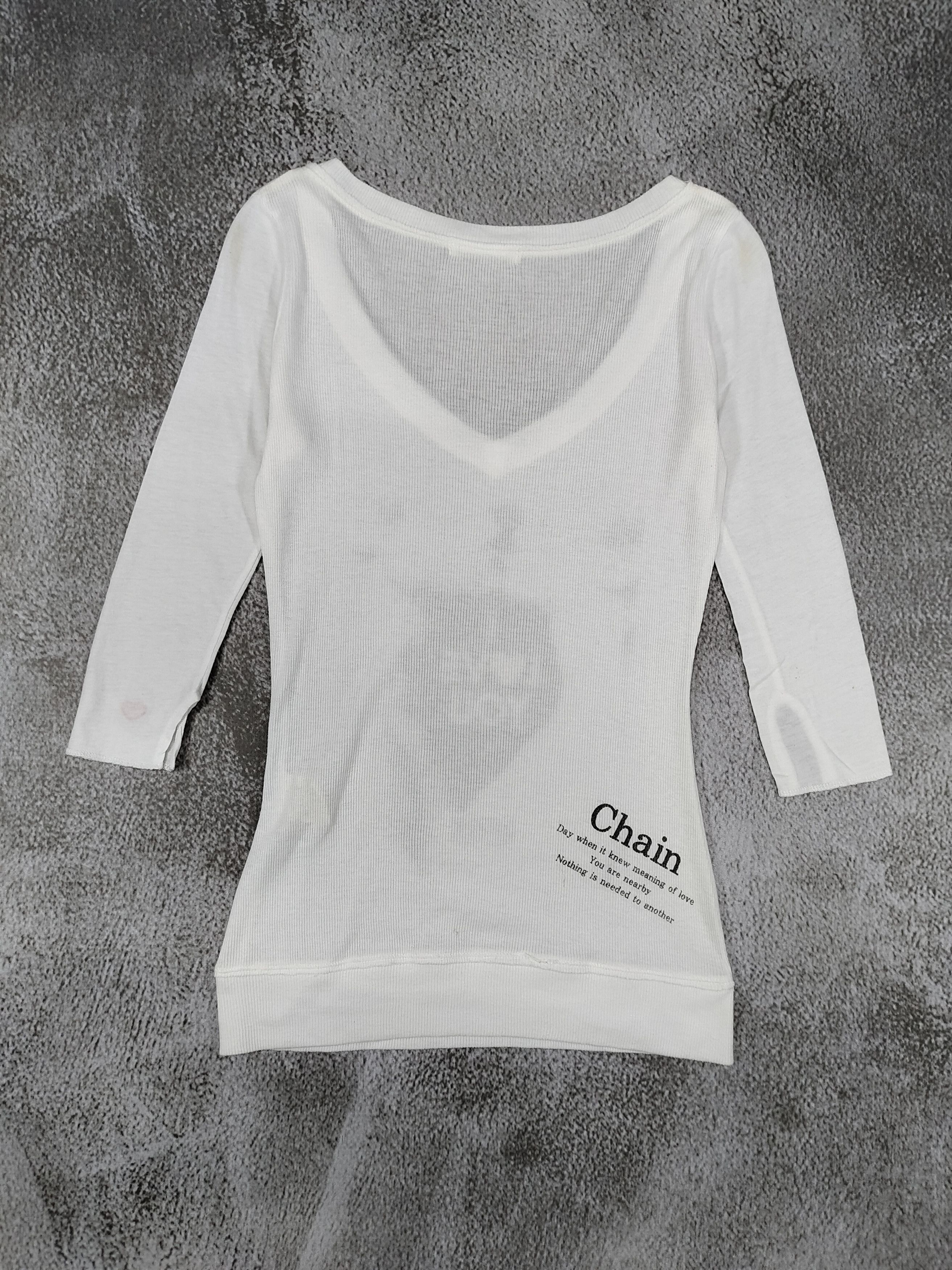 Japanese Brand 2000s Spiral Girl 🇯🇵 I Love You Body Y2K Punk Sexy Graphic Size M / US 6-8 / IT 42-44 - 8 Thumbnail
