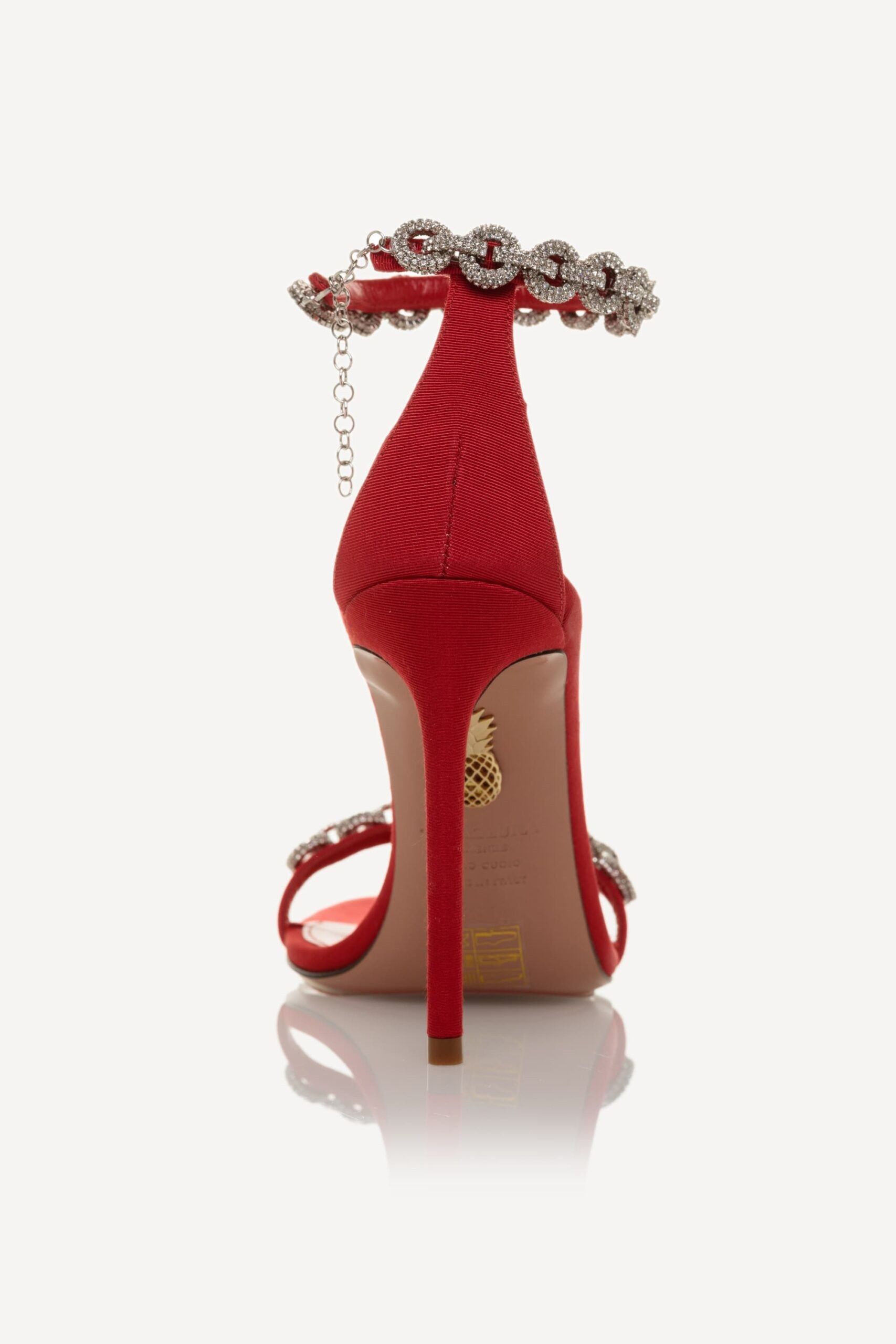 Aquazzura o1srvl11e1024 Heel in Red Size US 7 / IT 37 - 4 Thumbnail