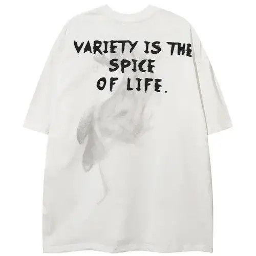 Japanese Brand Print T Shirt Anime Cartoon Size US M / EU 48-50 / 2 - 2 Thumbnail
