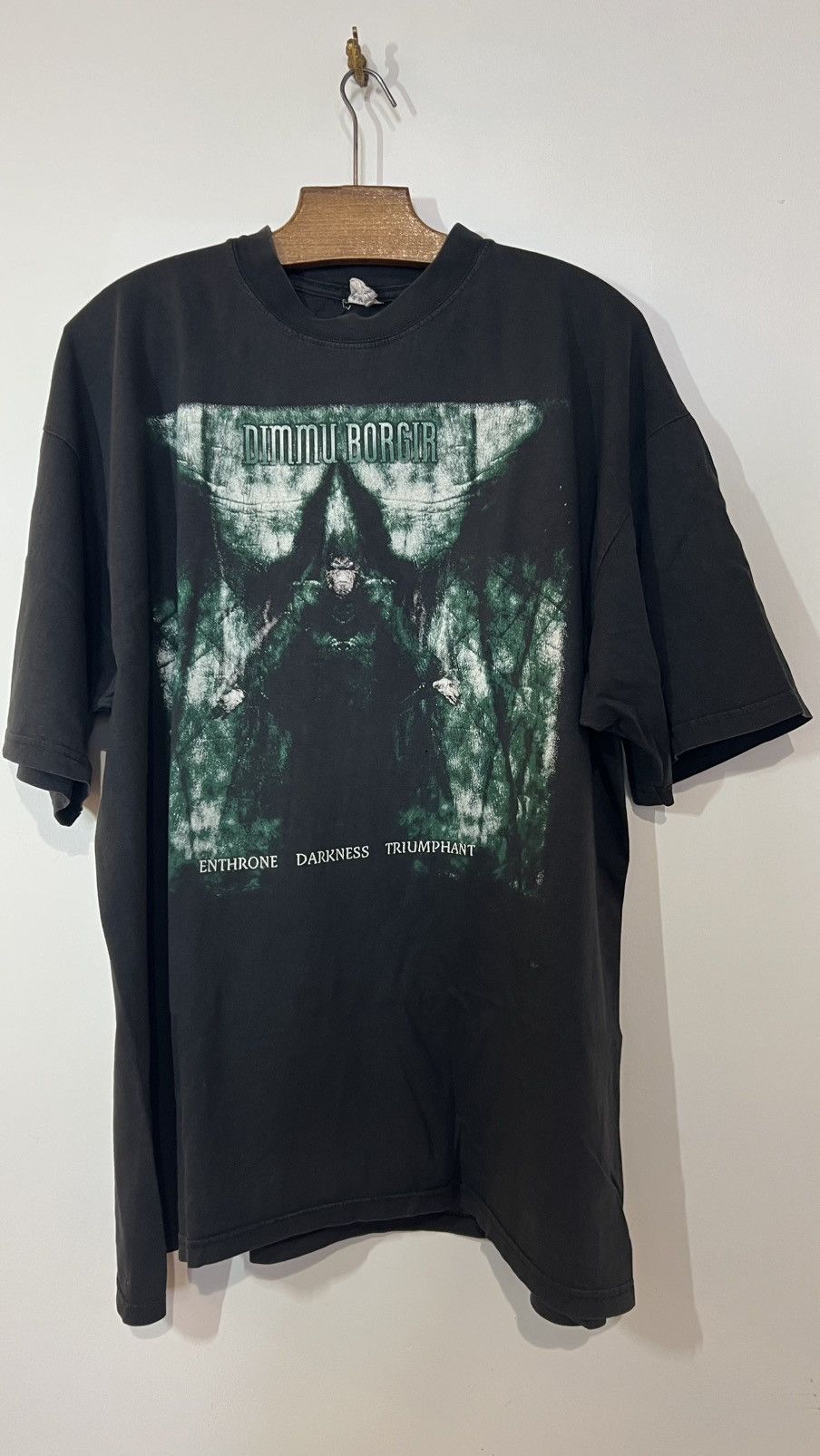 Band Tees Dimmu Borgir enthrone darkness vintage rare 90s shirt Size US XL / EU 56 / 4 - 1 Thumbnail