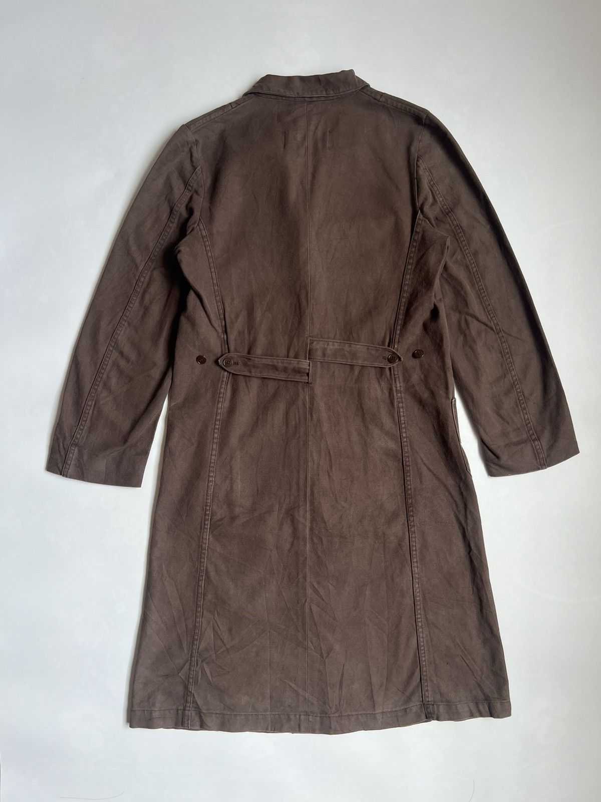 CABANE de ZUCCa Zucca Travail Long Jacket Made In France Size US S / EU 44-46 / 1 - 6 Thumbnail