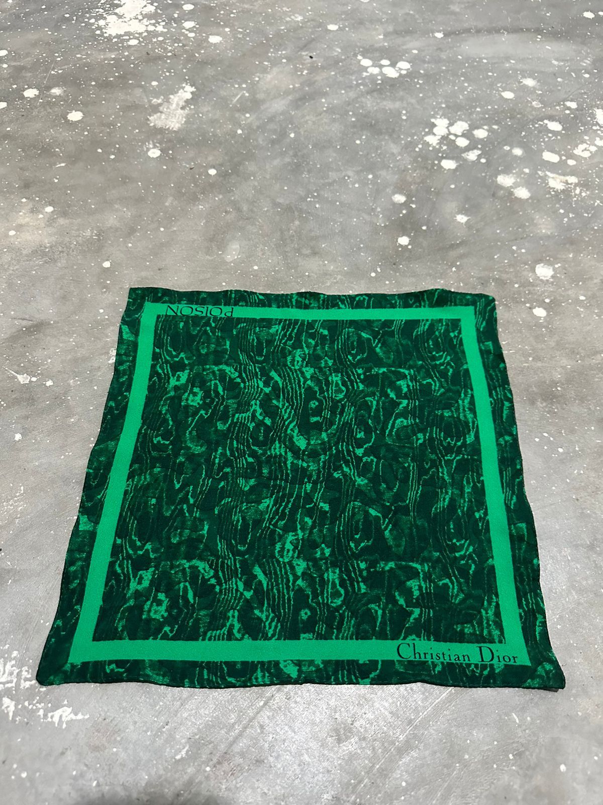 Christian Dior Poison Art Small Handkerchief