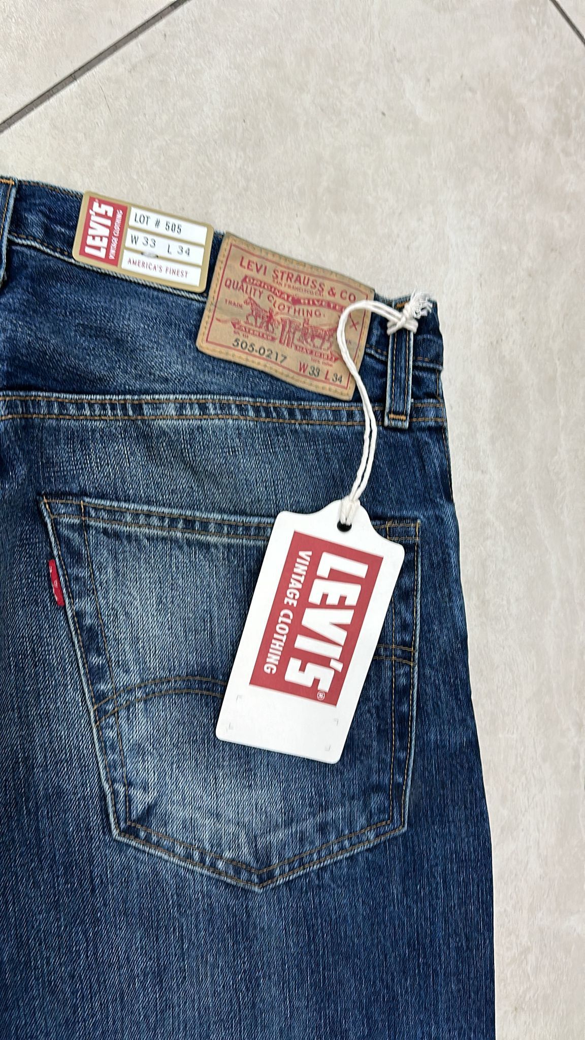 Levi's Vintage Clothing LVC Levi's Vintage Clothing 1967 505-0217 Selvedge Jeans Size US 33 - 6 Thumbnail