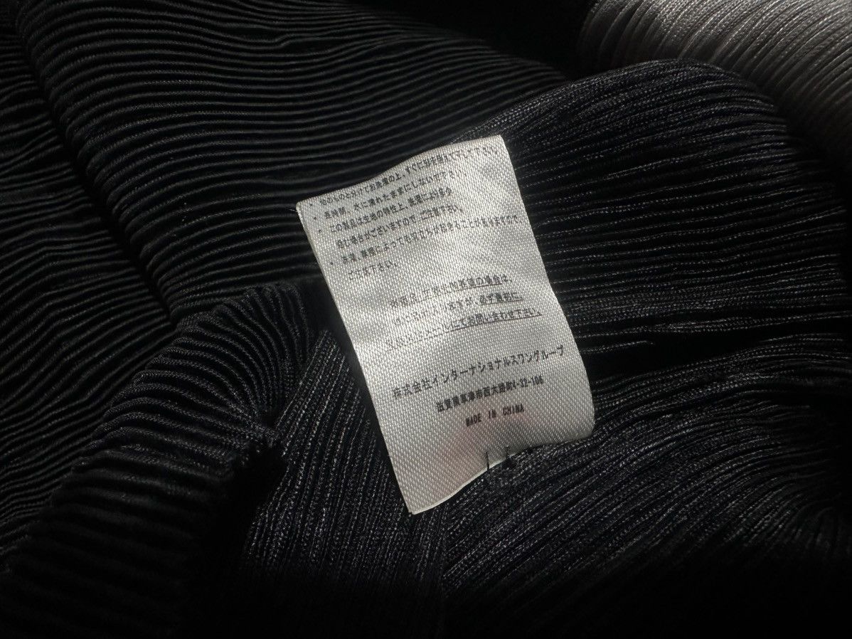 Issey Miyake 🔥Sick Japanese Pleats Please Style Black Pleated Dress Size L / US 10 / IT 46 - 11 Thumbnail