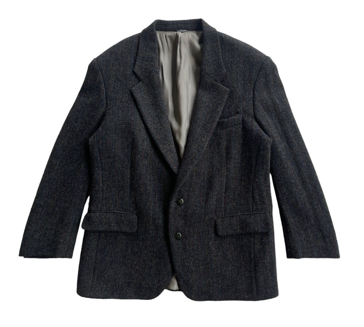 Harris Tweed Vintage Harris Tweed Handwoven Wool Coat Size 42R - 3 Thumbnail