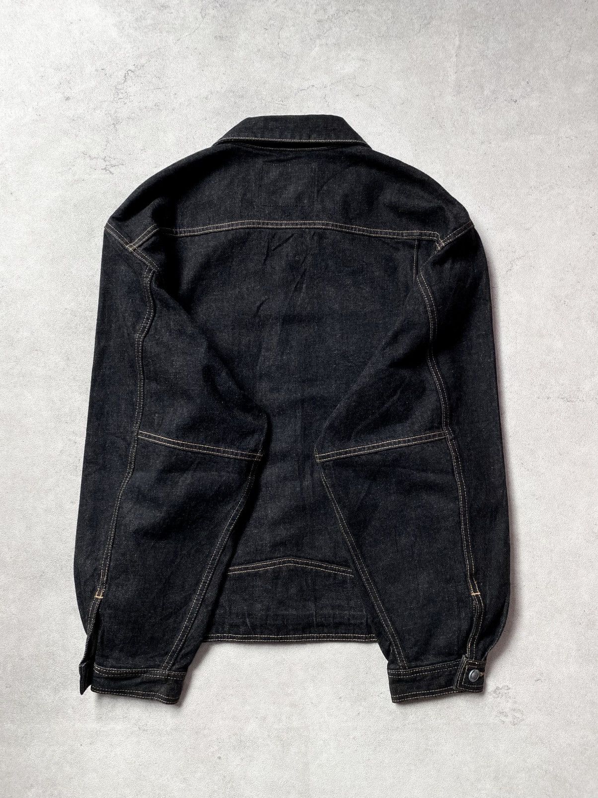 Edwin Vintage 90s Edwin Denim Jacket Size US L / EU 52-54 / 3 - 11 Thumbnail