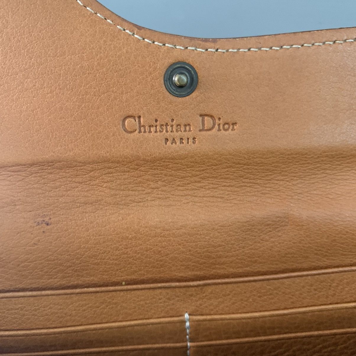 Christian Dior Monsieur Christian Dior Saddle Leather Wallet Size ONE SIZE - 12 Thumbnail