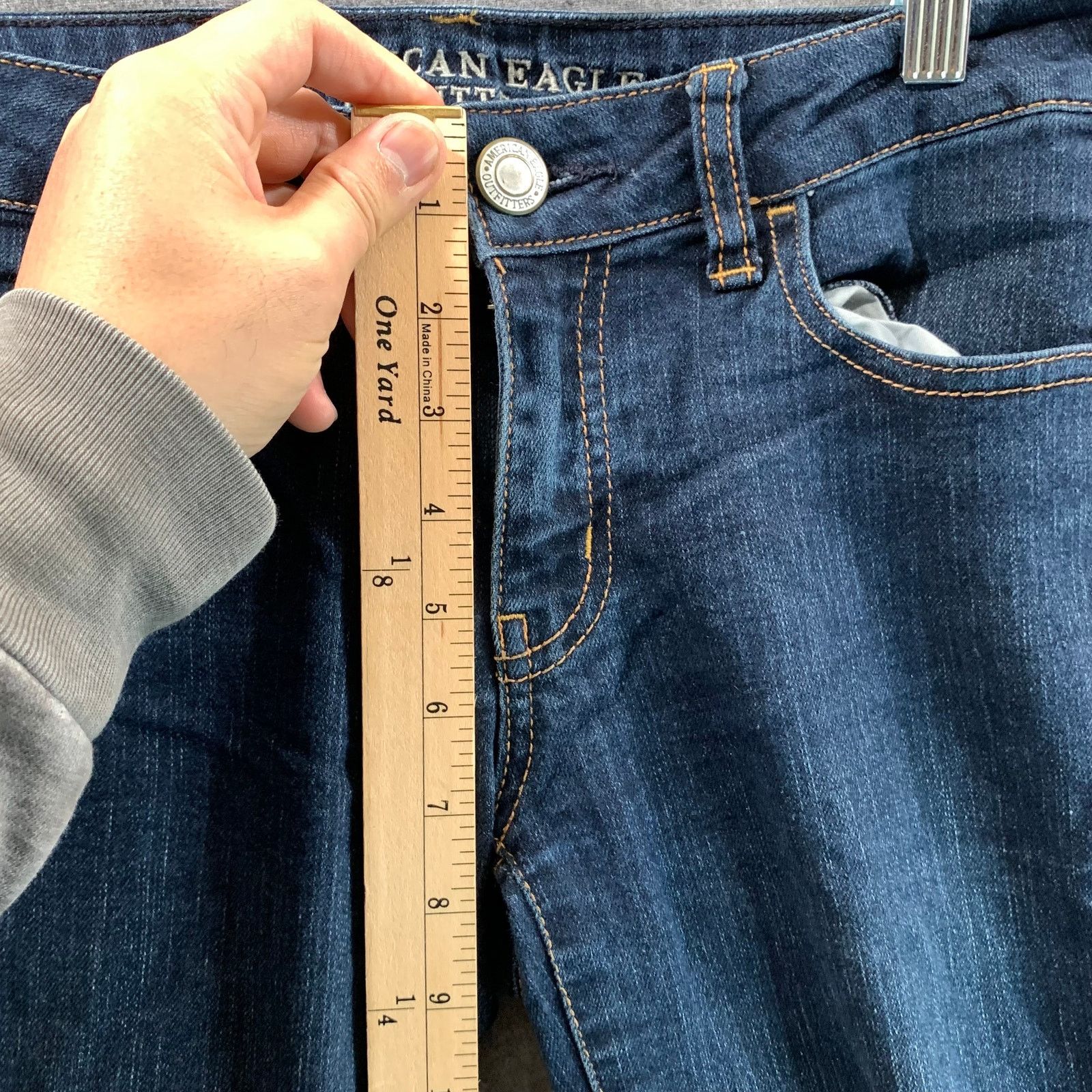 American Eagle Outfitters American Eagle Outfitters Jeans Women Size 6 Blue Size 28" / US 6 / IT 42 - 6 Thumbnail