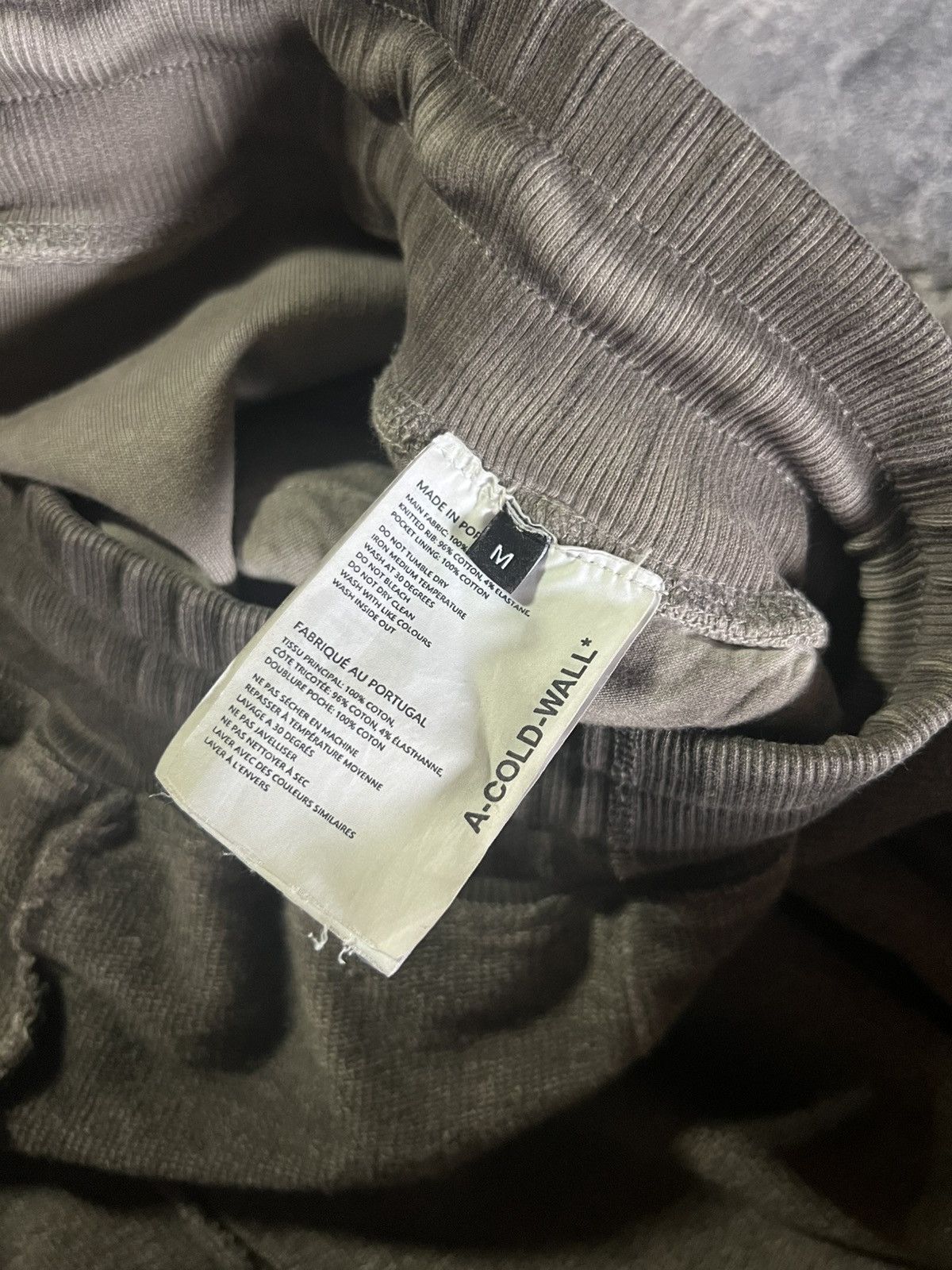 A-COLD-WALL* × Designer A-COLD-WALL Pavilion Jersey Relaxed Fit Pants Size US 32 / EU 48 - 8 Thumbnail