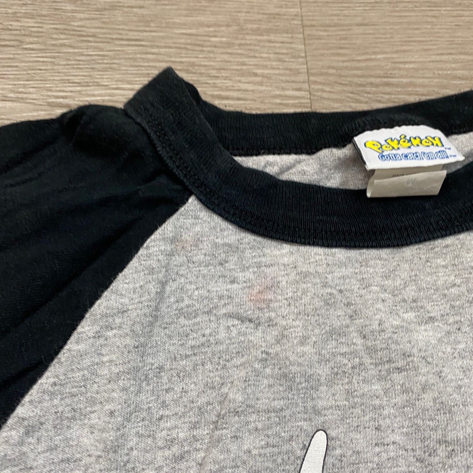 Pokemon × Vintage VTG 1999 Pokemon Gyarados 130 Raglan Baseball Shirt Medium Size US XXS / EU 40 - 8 Thumbnail