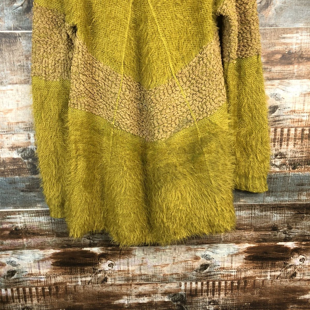 Homespun Knitwear × Japanese Brand DLL Koibito Misaki Green Knitwear vintage #C026 Size M / US 6-8 / IT 42-44 - 6 Thumbnail