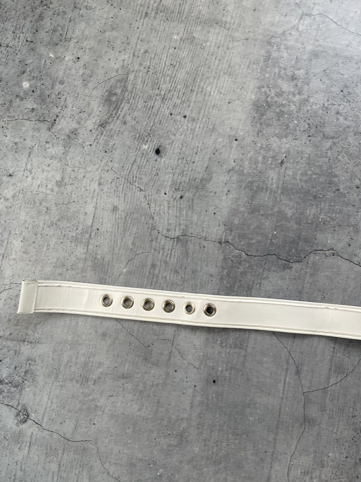 Armani Armani Monogram Vintage Belt Distressed USA STYLE AFFLICTION Size ONE SIZE - 8 Thumbnail