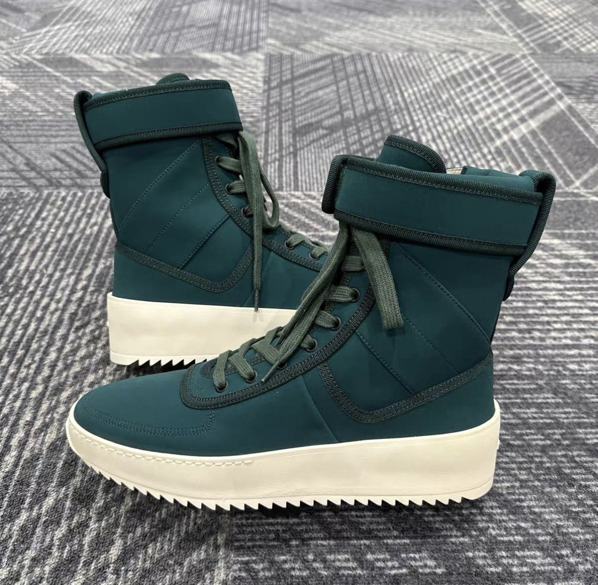 Fear of God Fear of God 5th Collection Black & Green Military Boots J42 Size US 8 / EU 41 - 4 Thumbnail