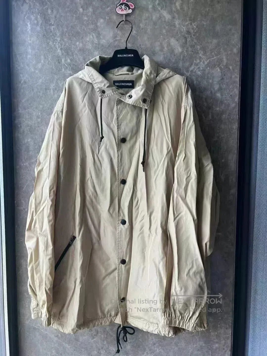 Balenciaga Balenciaga Back Logo Windbreaker. Size US S / EU 44-46 / 1 - 1 Thumbnail