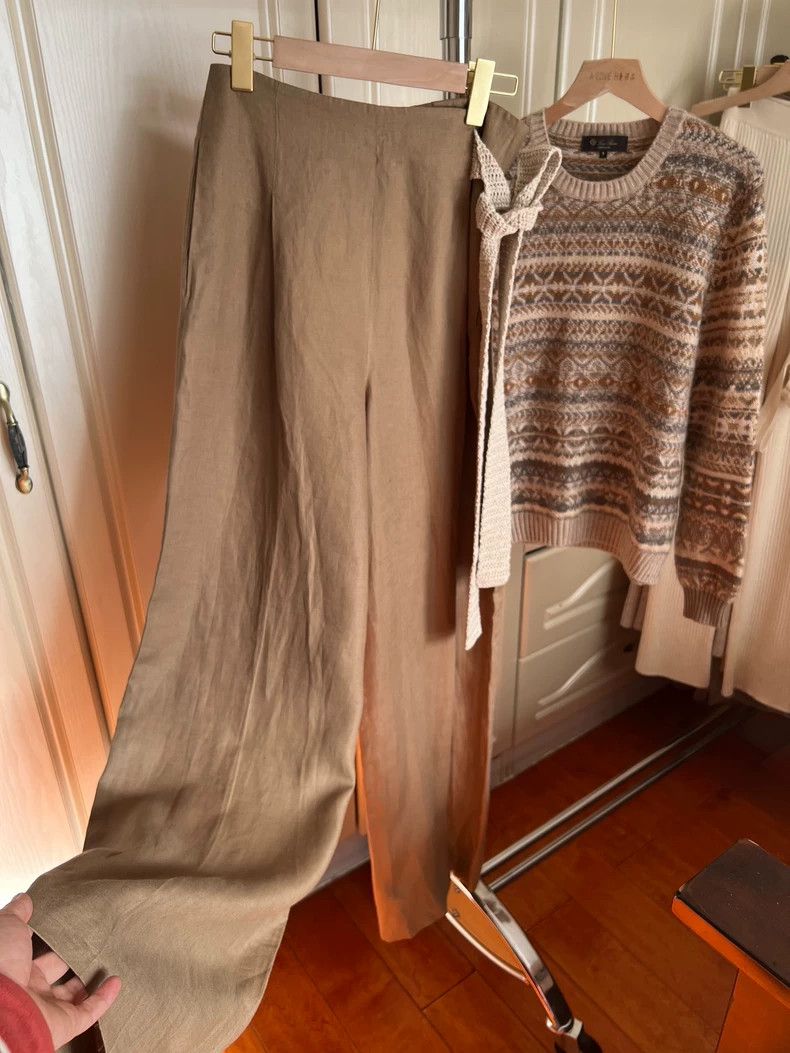 Loro Piana LORO PIANA Loaft pants Size 26" / US 2 / IT 38 - 4 Thumbnail