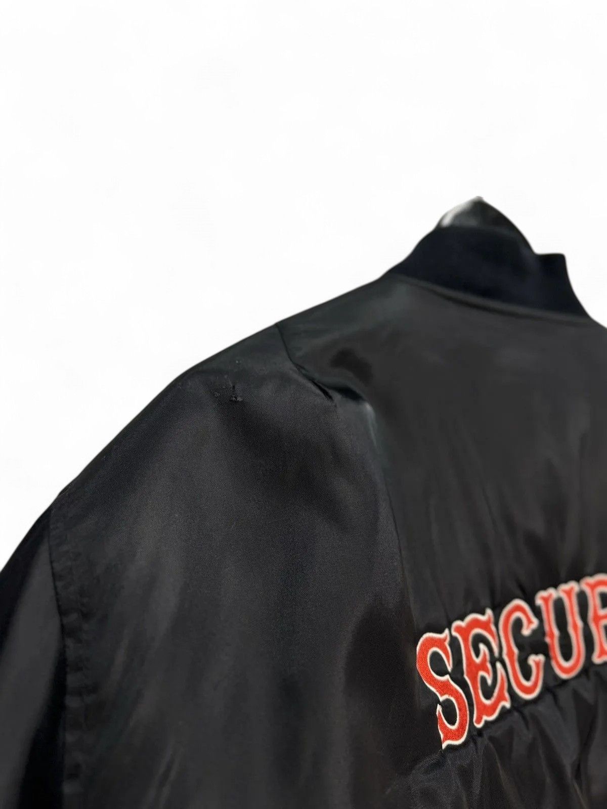 If Six Was Nine Vintage Okamoto Security Industries MA-1 Bomber Jacket Faded Size US L / EU 52-54 / 3 - 15 Thumbnail