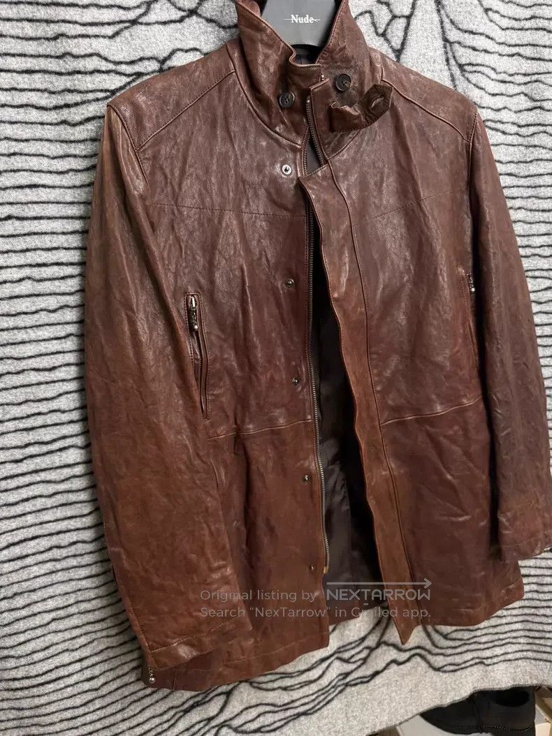 Yohji Yamamoto Yohji Yamamoto Co-brand washed sheepskin used jacket Size US S / EU 44-46 / 1 - 9 Thumbnail