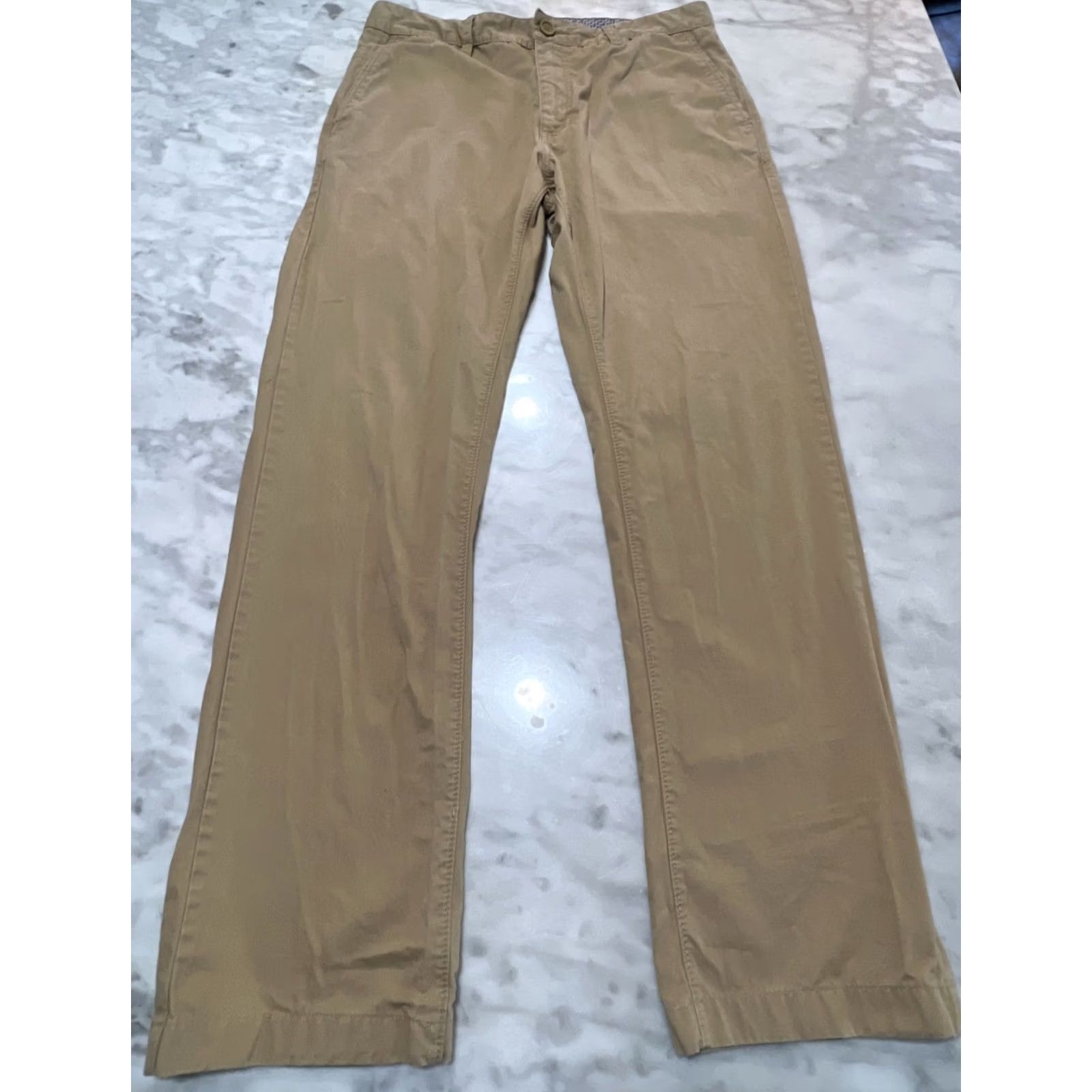 Vintage Allen Solly Mens Pants 34 X 29 Custom Fit 10” Rise Pockets Cotton Size US 34 / EU 50 - 2 Thumbnail