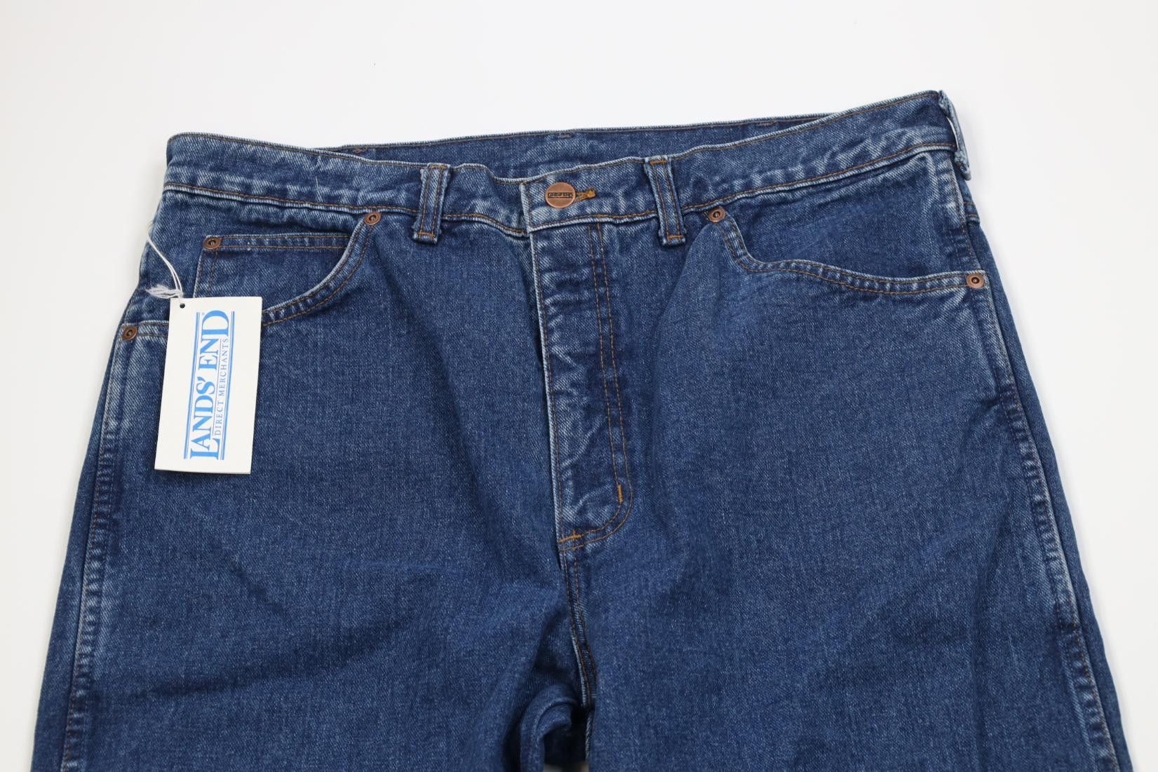 Lands' End Deadstock Vintage 90s Lands End Fit Tapered Leg Jeans USA Size US 36 / EU 52 - 2 Thumbnail