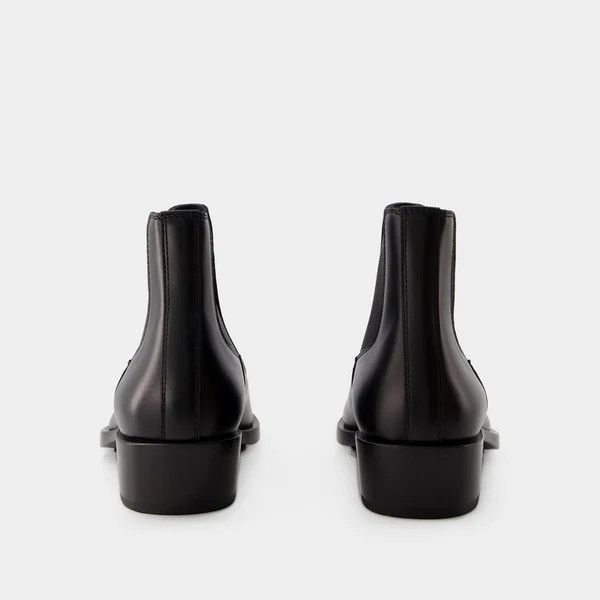 Alexander McQueen o1y1024 Ankle Boots in Black Size US 7 / EU 40 - 3 Thumbnail