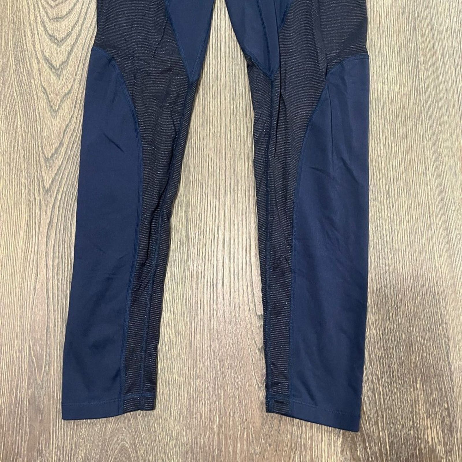 Nike Nike Pro Warm Dri-Fit 7/8 Training Leggings Obsidian Size M Size 27" / US 4 / IT 40 - 8 Thumbnail