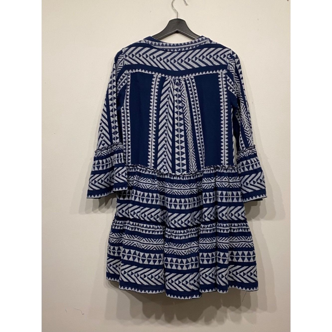 Anthropologie Anthropologie Devotion Twins Ella Tiered Blue Embroidered Mi Size XS / US 0-2 / IT 36-38 - 3 Thumbnail