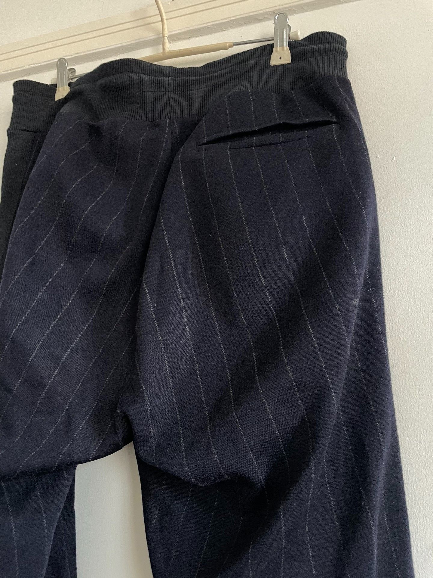 Dries Van Noten Dries van noten size M Striped wool slacks 2501-Nextarrow Size US 31 - 5 Thumbnail