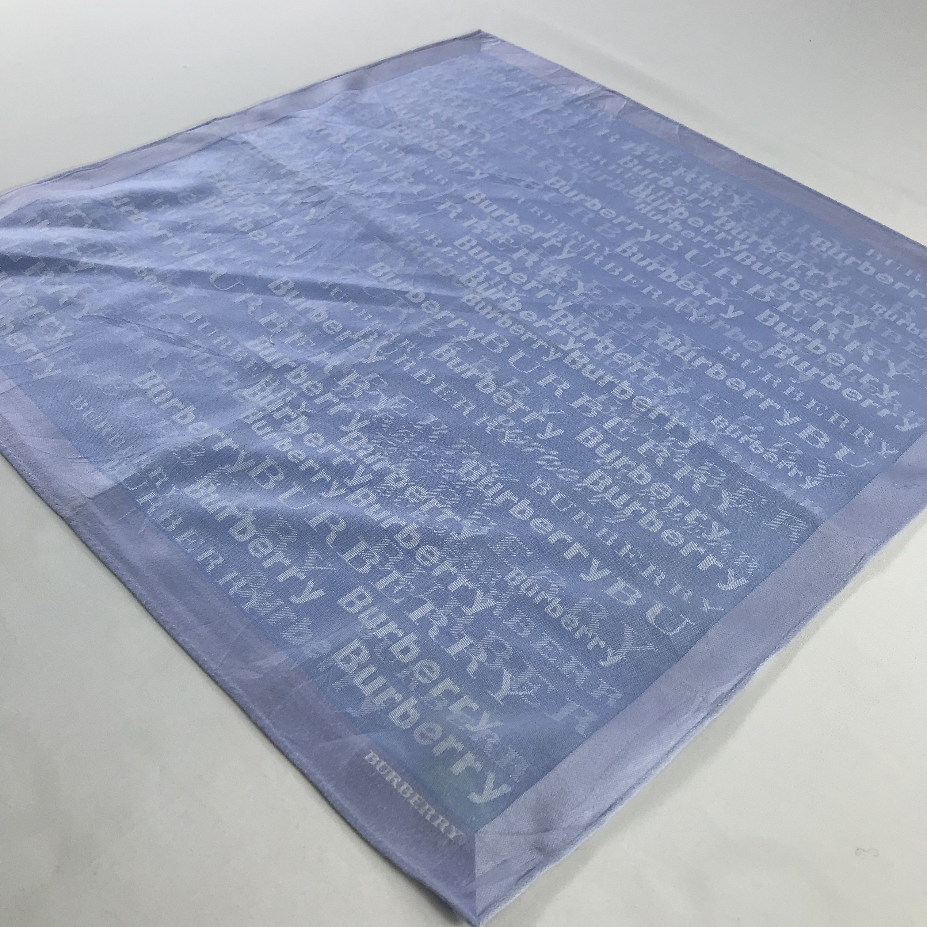 Burberry × Vintage Burberry Bandana / Handkerchief / Neckerchief - S847 Size ONE SIZE - 2 Thumbnail